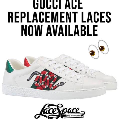 gucci sneak er replacement laces